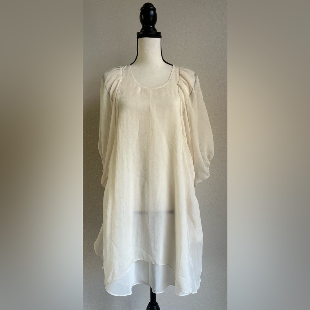 Rich Tree Icory Shimmer Shift Dress